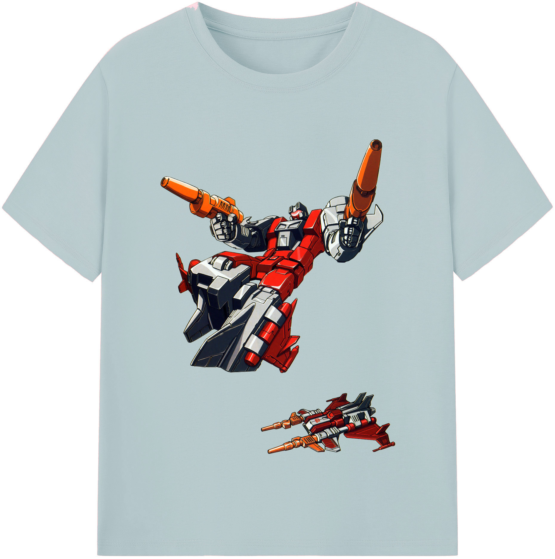 （画像用）  綿100％半袖Tシャツ（フロントプリント）